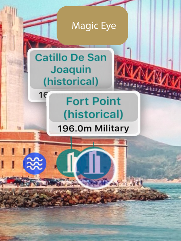 San Francisco Looksee AR iPad screenshot 4 - Travel app