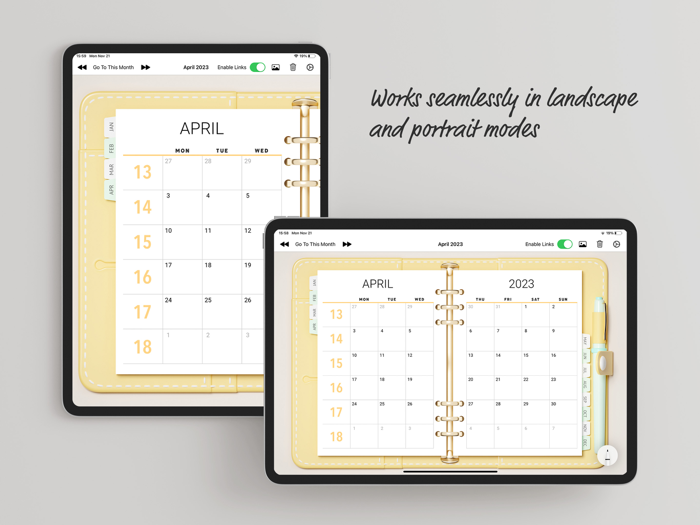 Pencil Calendar and Planner Pro