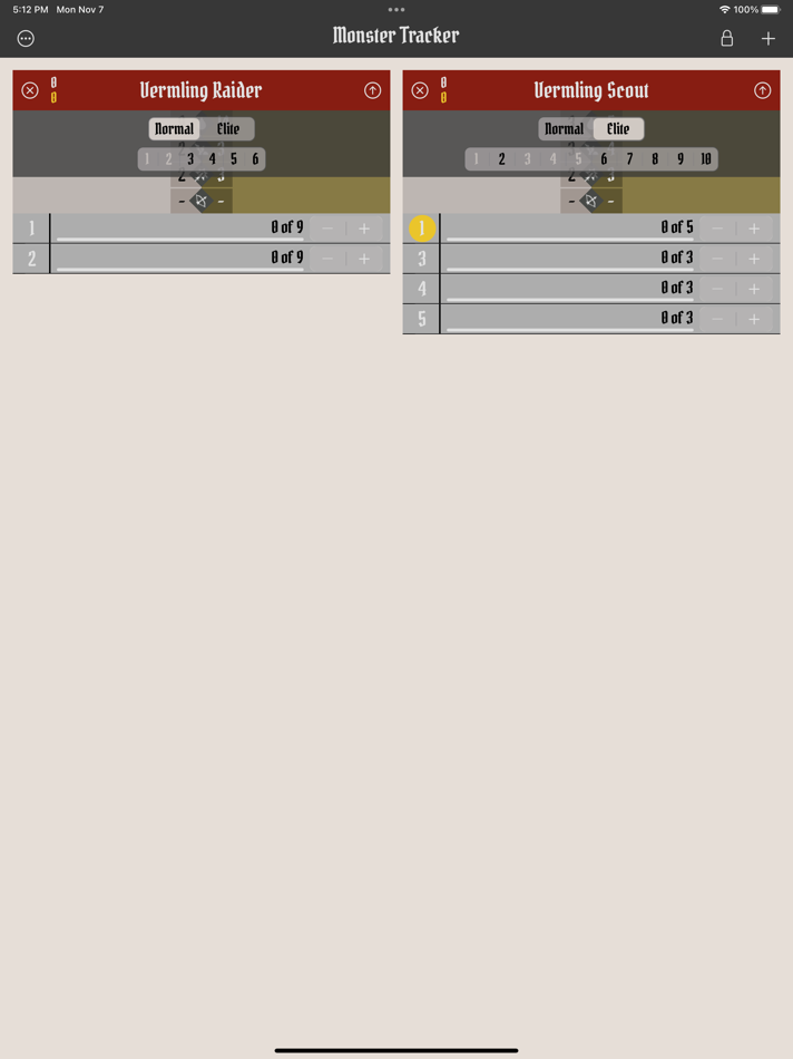 #5. Monster Tracker (iOS) 来自: Thumbs Up Applications LLC