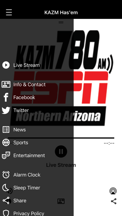 Screenshot #2 pour KAZM Radio