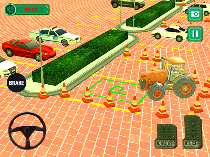 Modern Parking Tractor Games