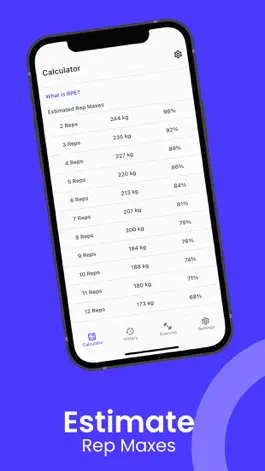 Game screenshot 1RM Calculator apk