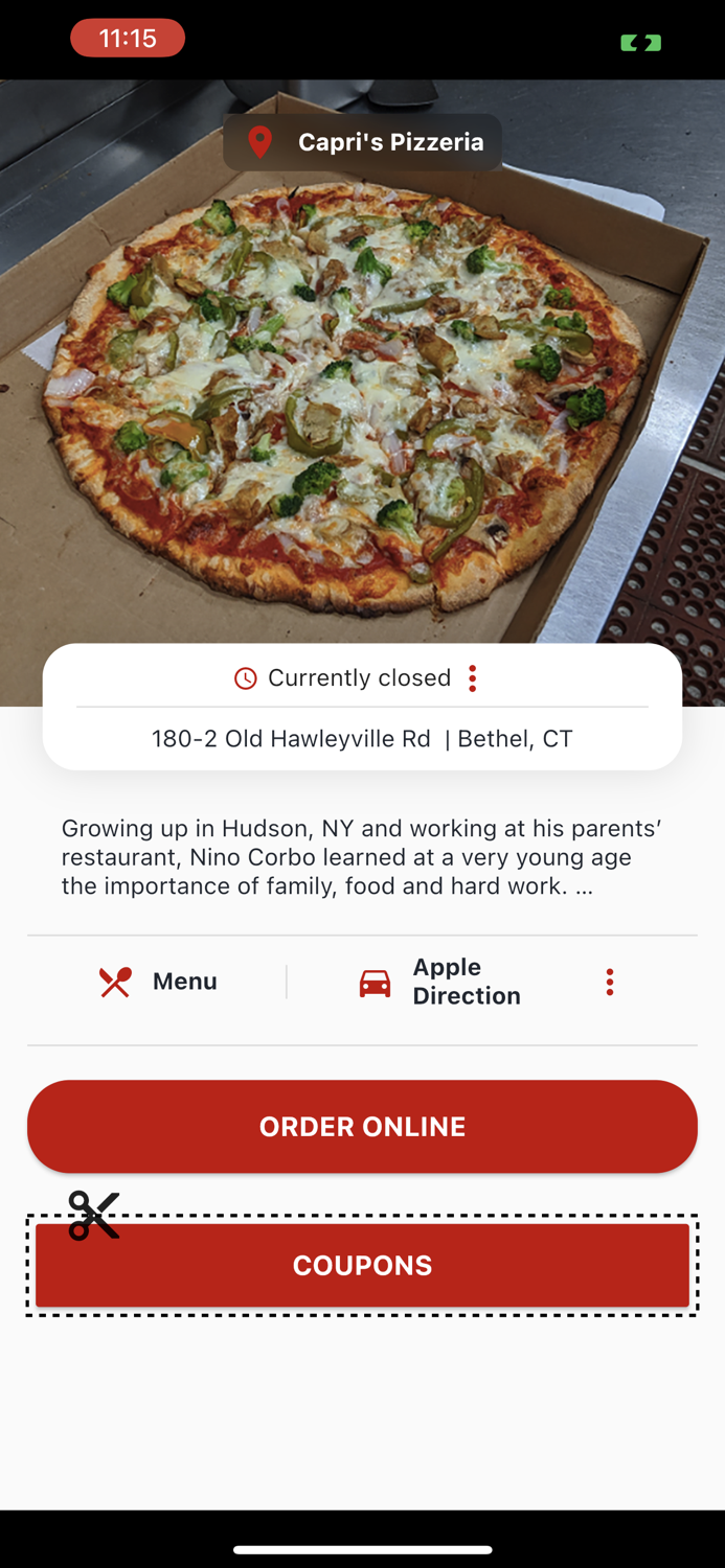 Capri’s Pizza