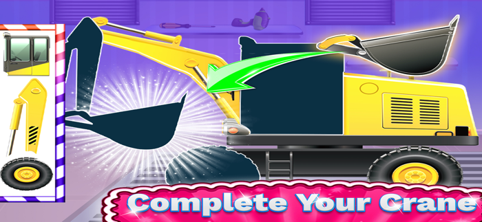 Cranes Mechanic Garage Game