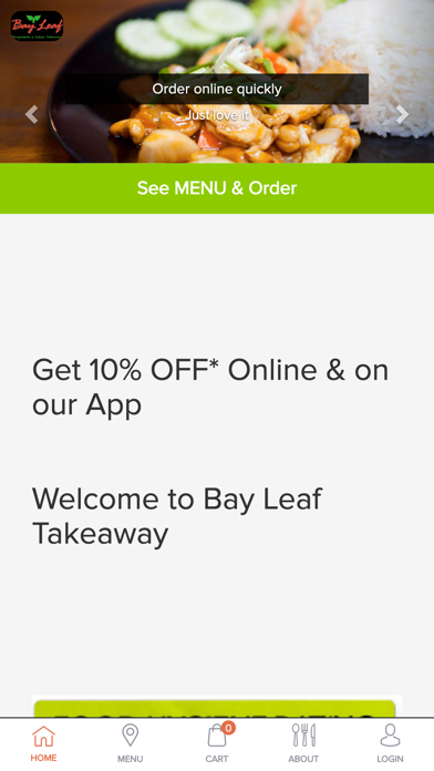 Screenshot #1 pour Bay Leaf Takeaway
