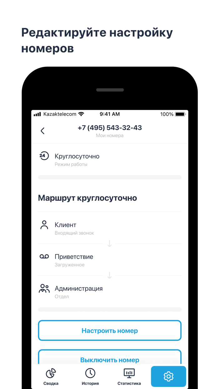 Виртуальная АТС Казахтелеком