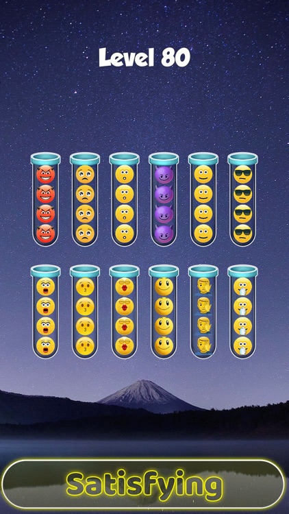 Emoji Sort : Color Puzzle Game screenshot-4