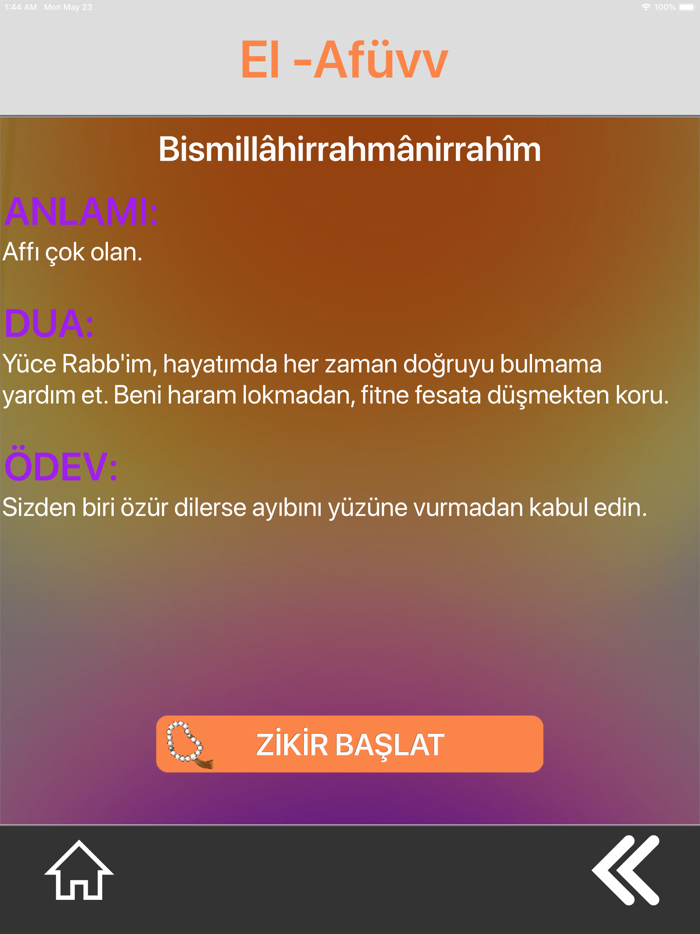 Esmaül Hüsna ile Ruhsal Şifa