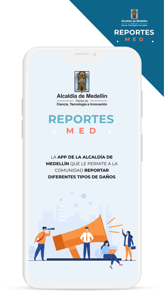 #1. ReportesMed (iOS) 由: Alcaldía de Medellin