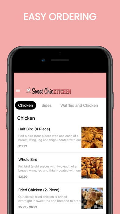 Sweet Chix Kitchen Screenshot