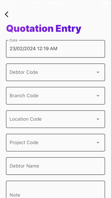 ABS Mobile Account Screenshot