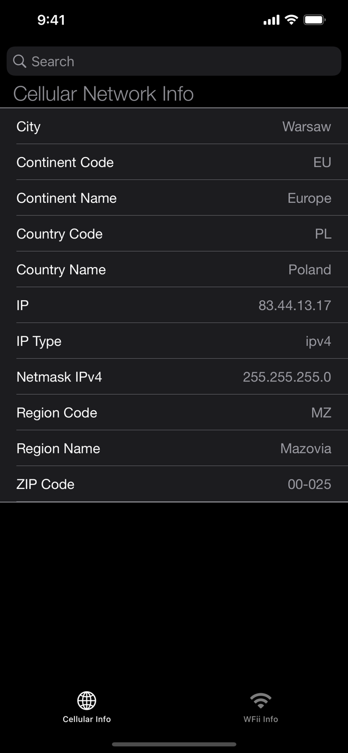 Network Info Scanner