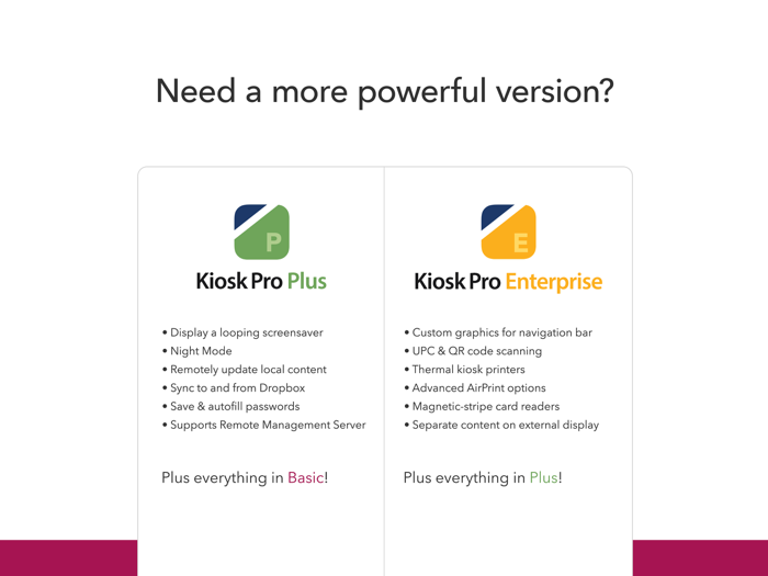 Kiosk Pro Basic