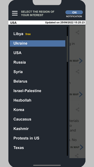 Global Conflicts Live News Screenshot