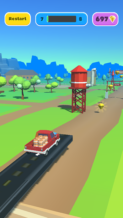 Flying Hills: Drive Master Screenshot