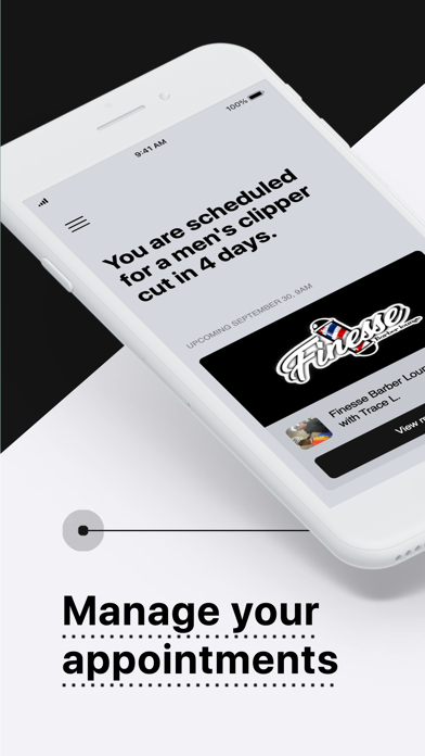 Finesse Barber Lounge Screenshot
