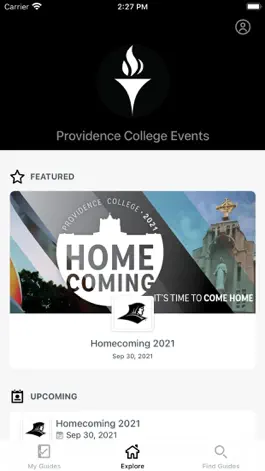 Game screenshot Providence College Events apk