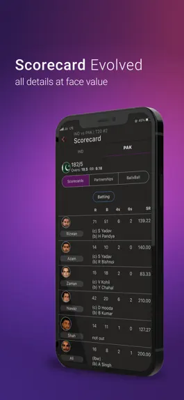 Game screenshot LIVE cricket scores scoreblox hack