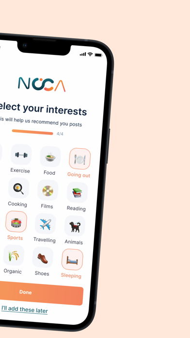 Noca App Screenshot