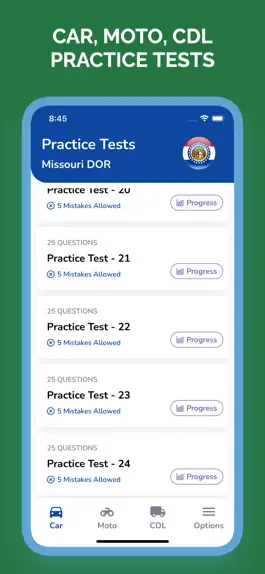 Game screenshot Missouri MO DOR Permit Test mod apk