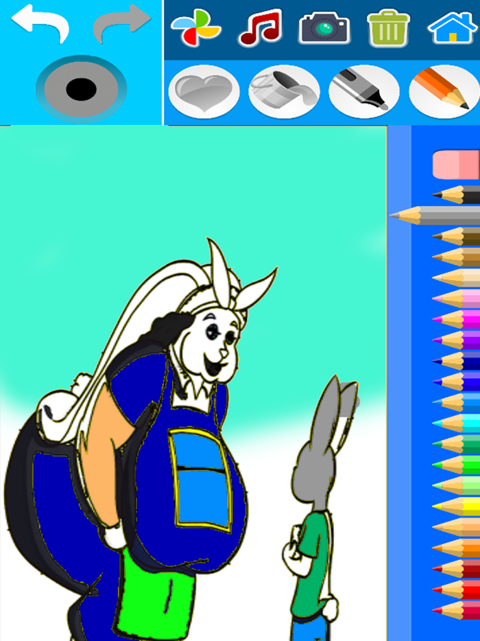 Mann from window Coloring