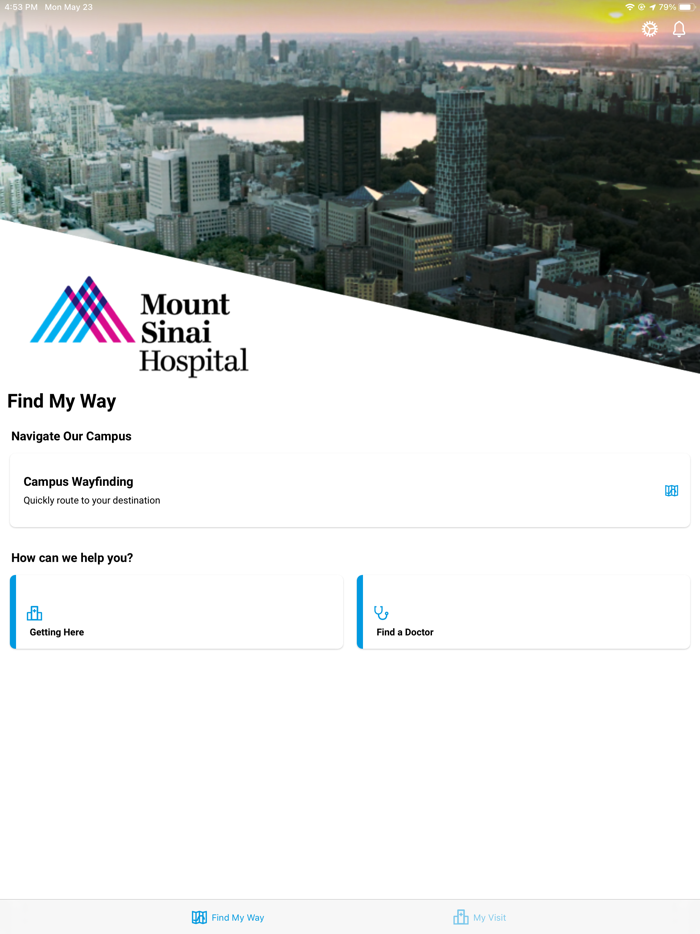Mount Sinai Hospital Map