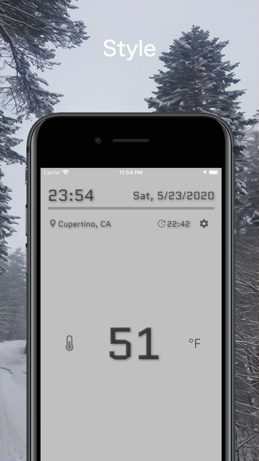 #2. Thermometer S (iOS) 由: Akira Yamamoto