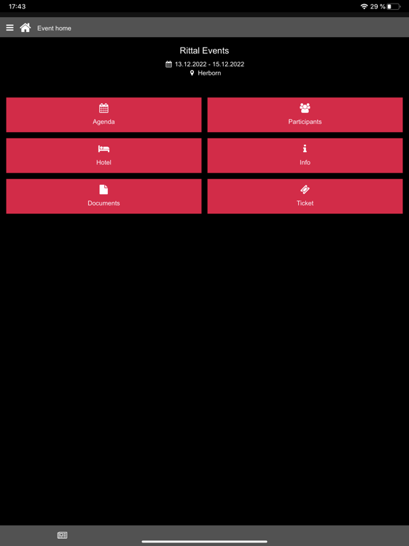 Screenshot #6 pour Rittal Events