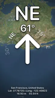compass direction - digital iphone screenshot 4