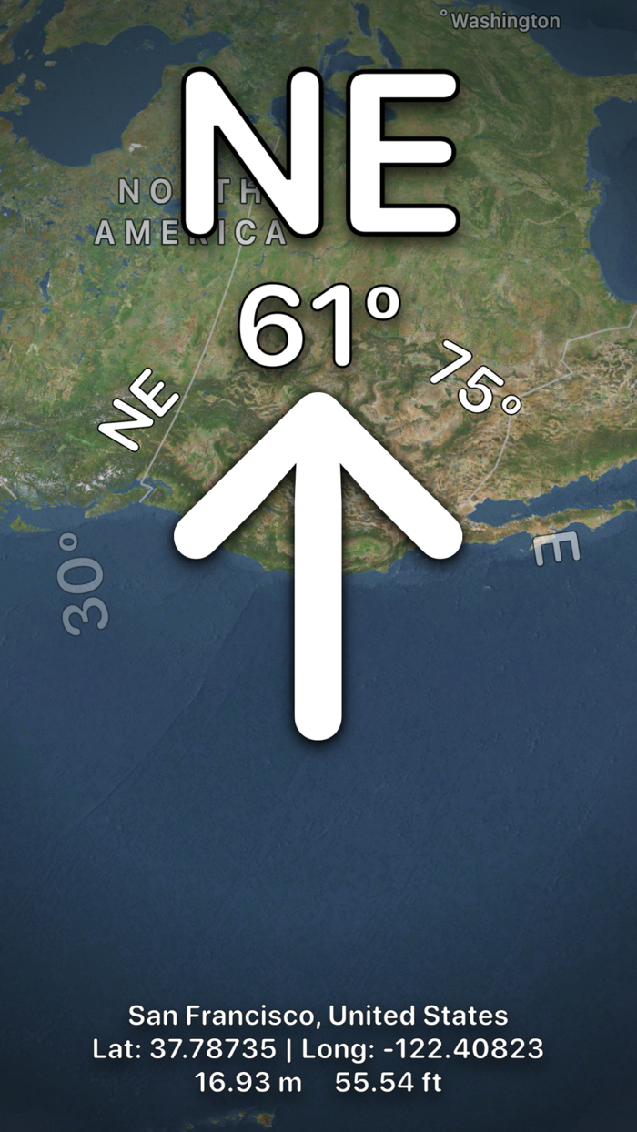 Compass Direction - Digital