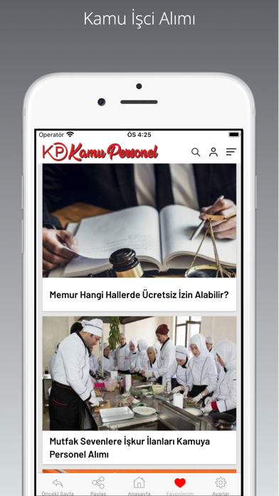 Kamu Personeli - İşçi Alımları Screenshot