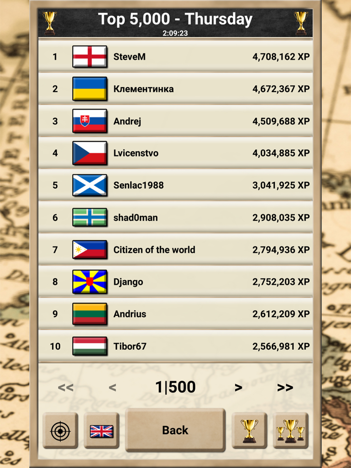 Europe Geography - Quiz Game