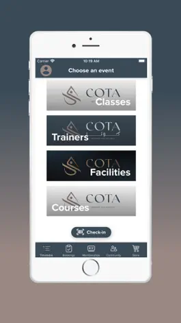 Game screenshot COTA Fitness apk