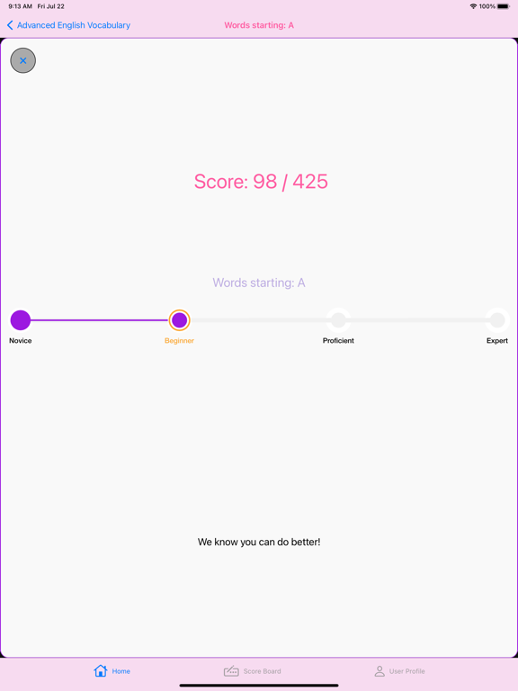 Screenshot #6 pour Adv English Vocab