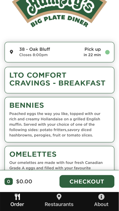 Screenshot 1 of Humpty’s App