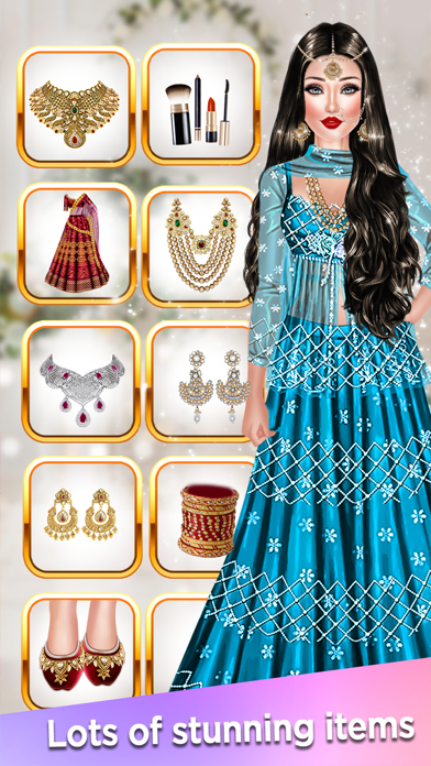 Indian Fashion: Dressup Gameのおすすめ画像1