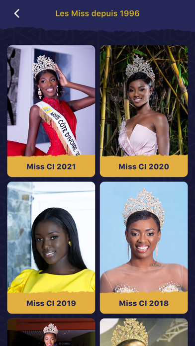 Miss Côte d'ivoire Screenshot