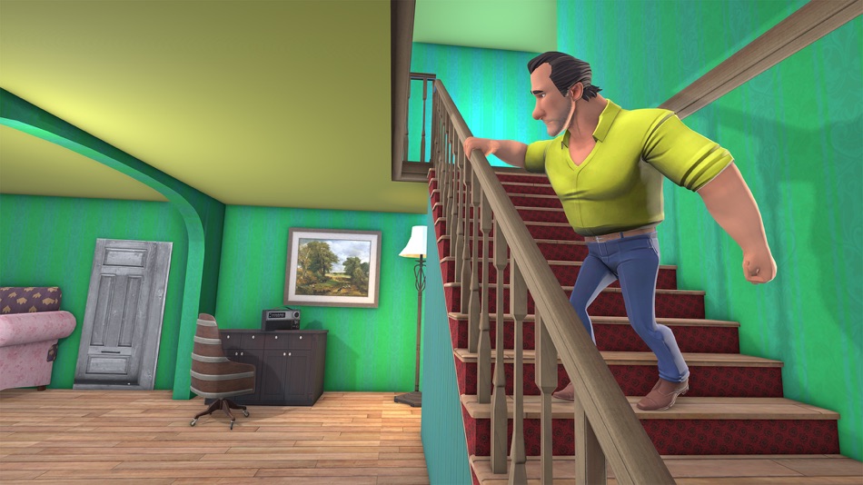 #1. Secret Neighbour Prank Sim 3D (iOS) 由: Naveed Afzal