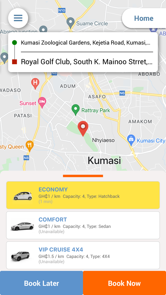 #3. Quick Cab GH (iOS) 由: Prince Andrew Livingstone Zutah