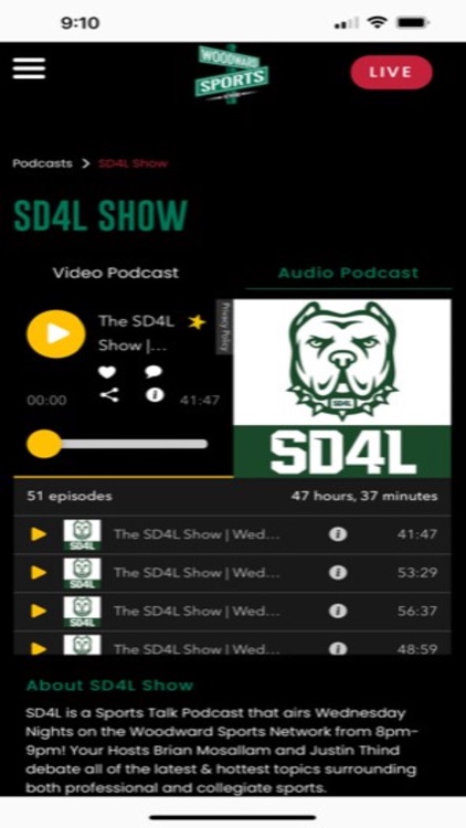 Woodward Sports Network