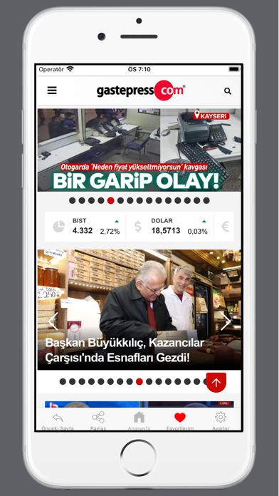 Gastepress Screenshot
