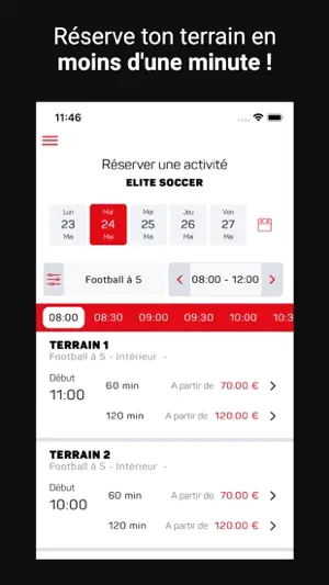 Elite Soccer & Padel screenshot 3