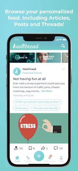 Game screenshot Healthread apk