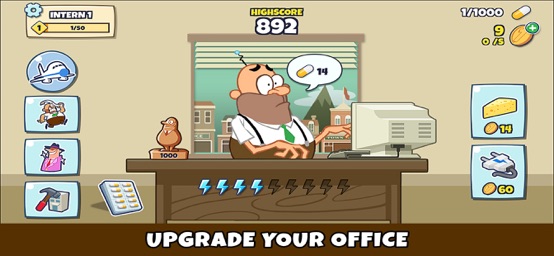 Screenshot of Toilet King: Run for Promotion