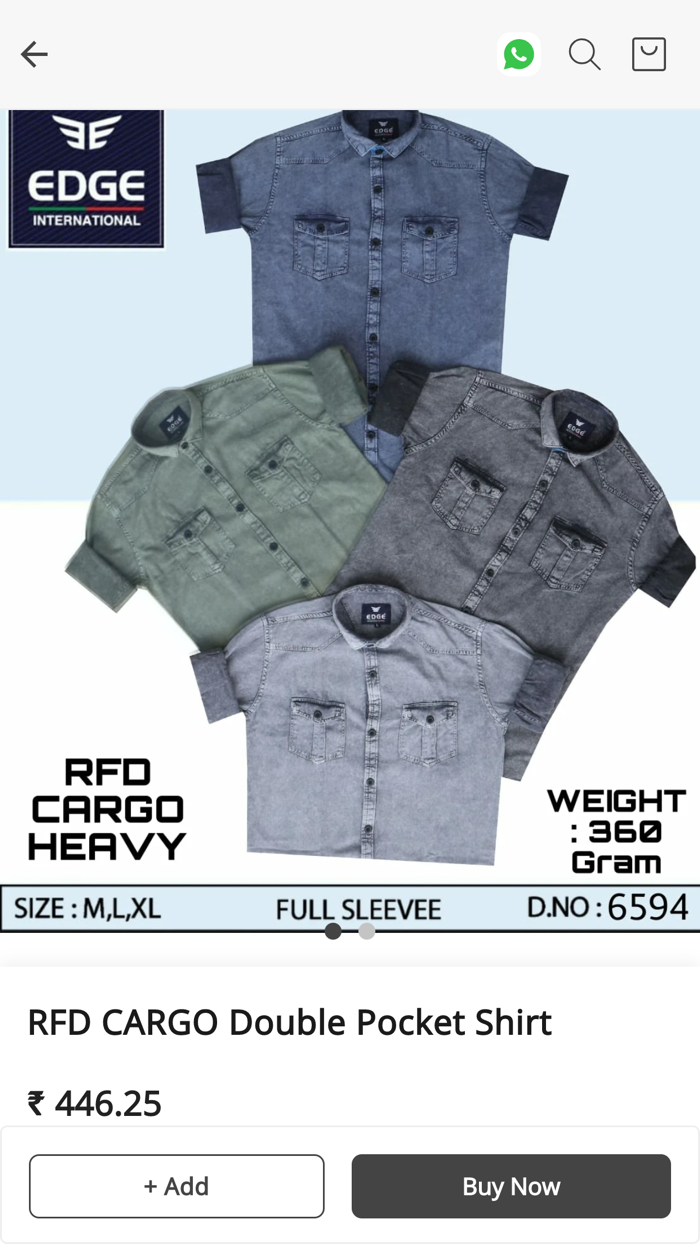 EDGE - B2B Shirt For Wholesale