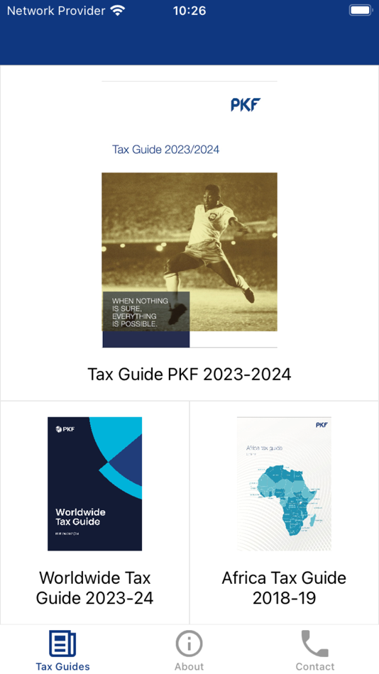 #1. PKF Tax Guide (iOS) بواسطة: Fireworkx