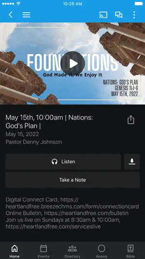 Heartland Free Church screenshot 3