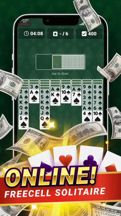 Spider Solitaire Payday Screenshot