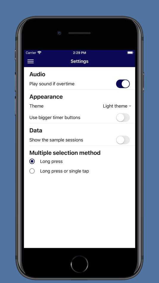 #9. TimeWatch - Timer (iOS) Podle: Philip Crothers