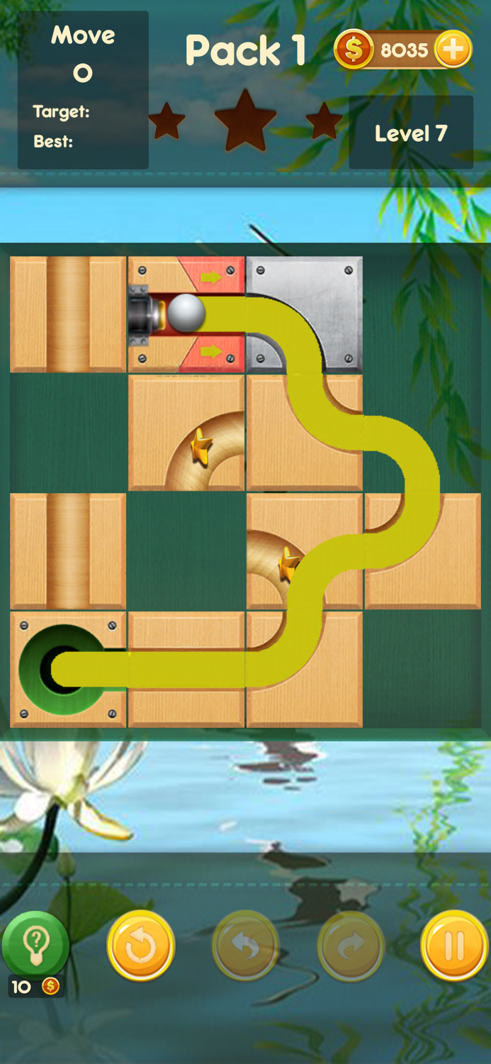 Slide the Ball Puzzle